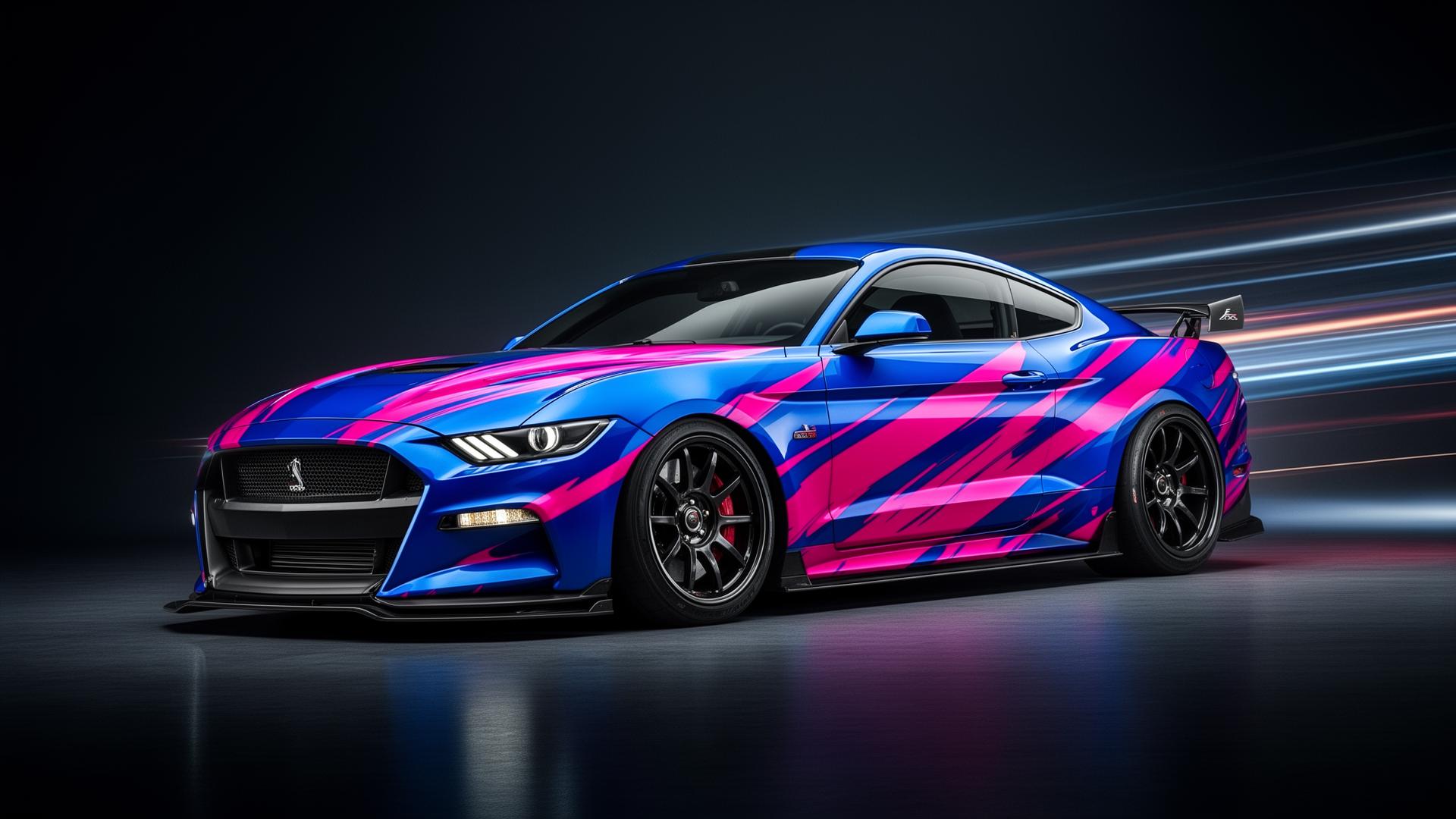 Mustang GT Race Livery