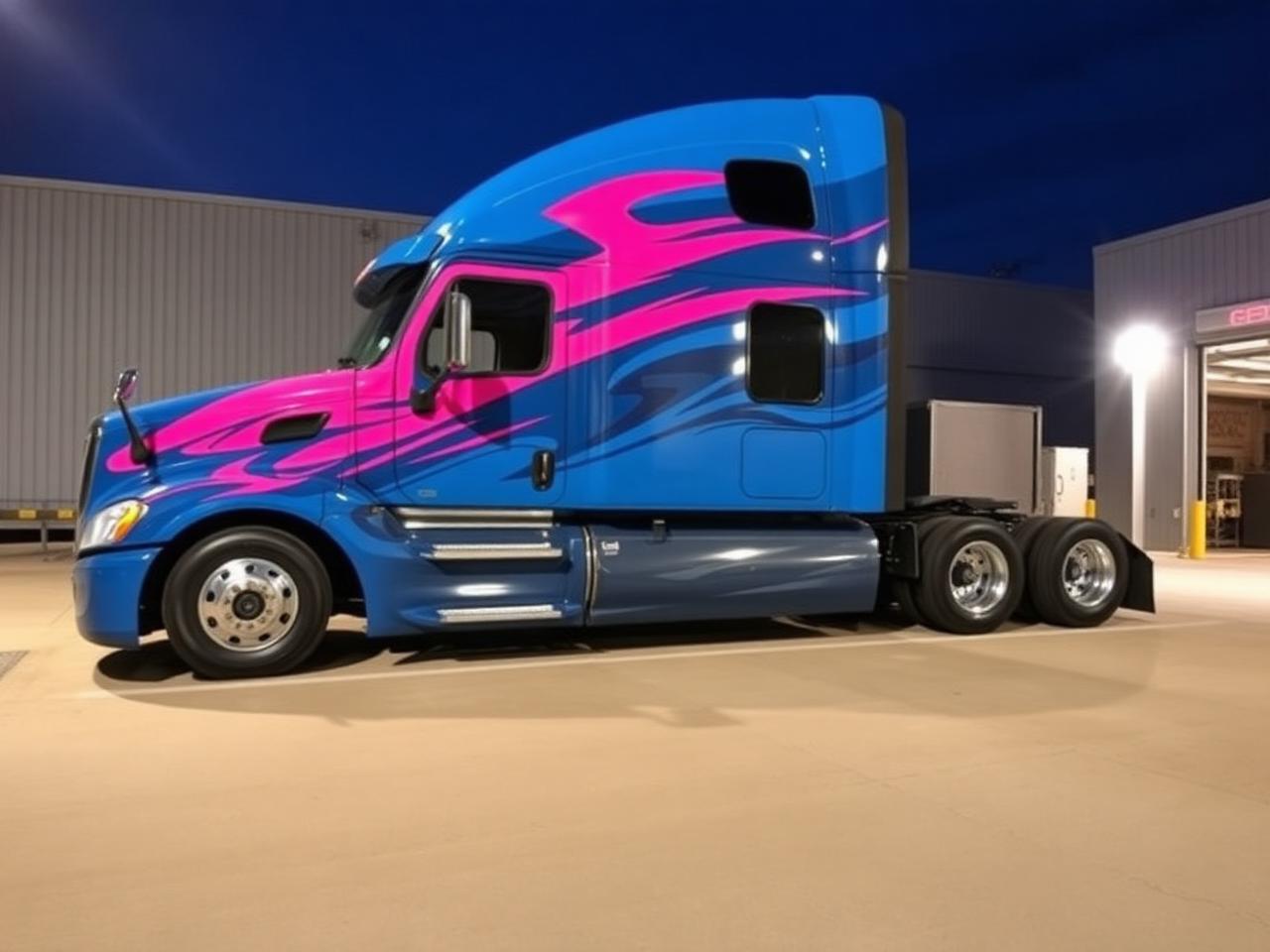 Semi Cab Wrap